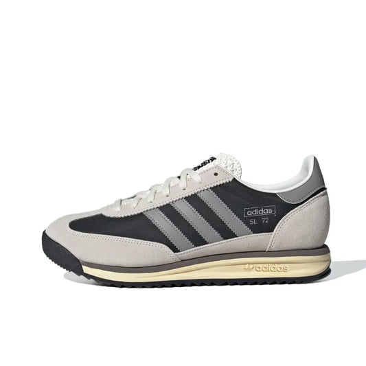 Adidas Original SL 72 RS Low Top Breathable Running Shoes Men's and Women's Casual Sneakers Gray Black