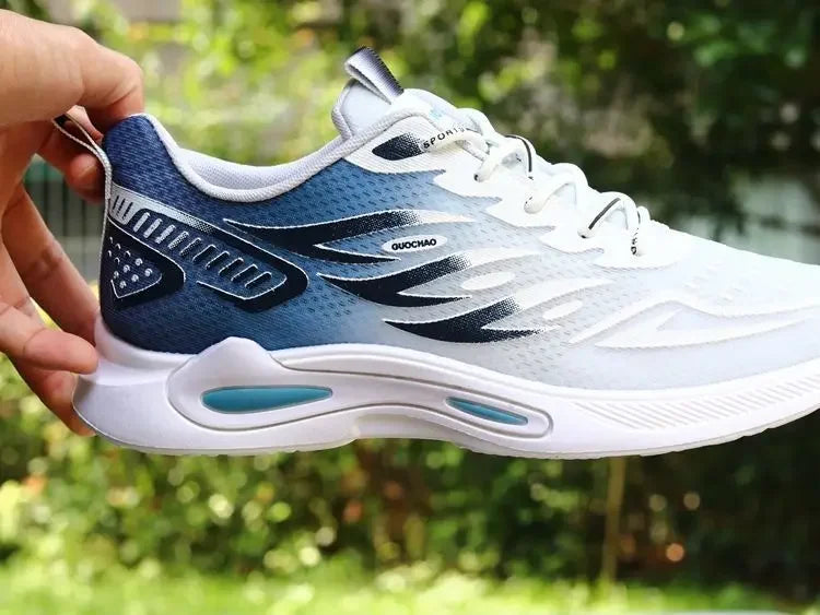 Men's Shoes 2024 New Fashion and Trendy Mesh Sports and Casual Shoes Student Soft Sole Comfortable Running Shoes