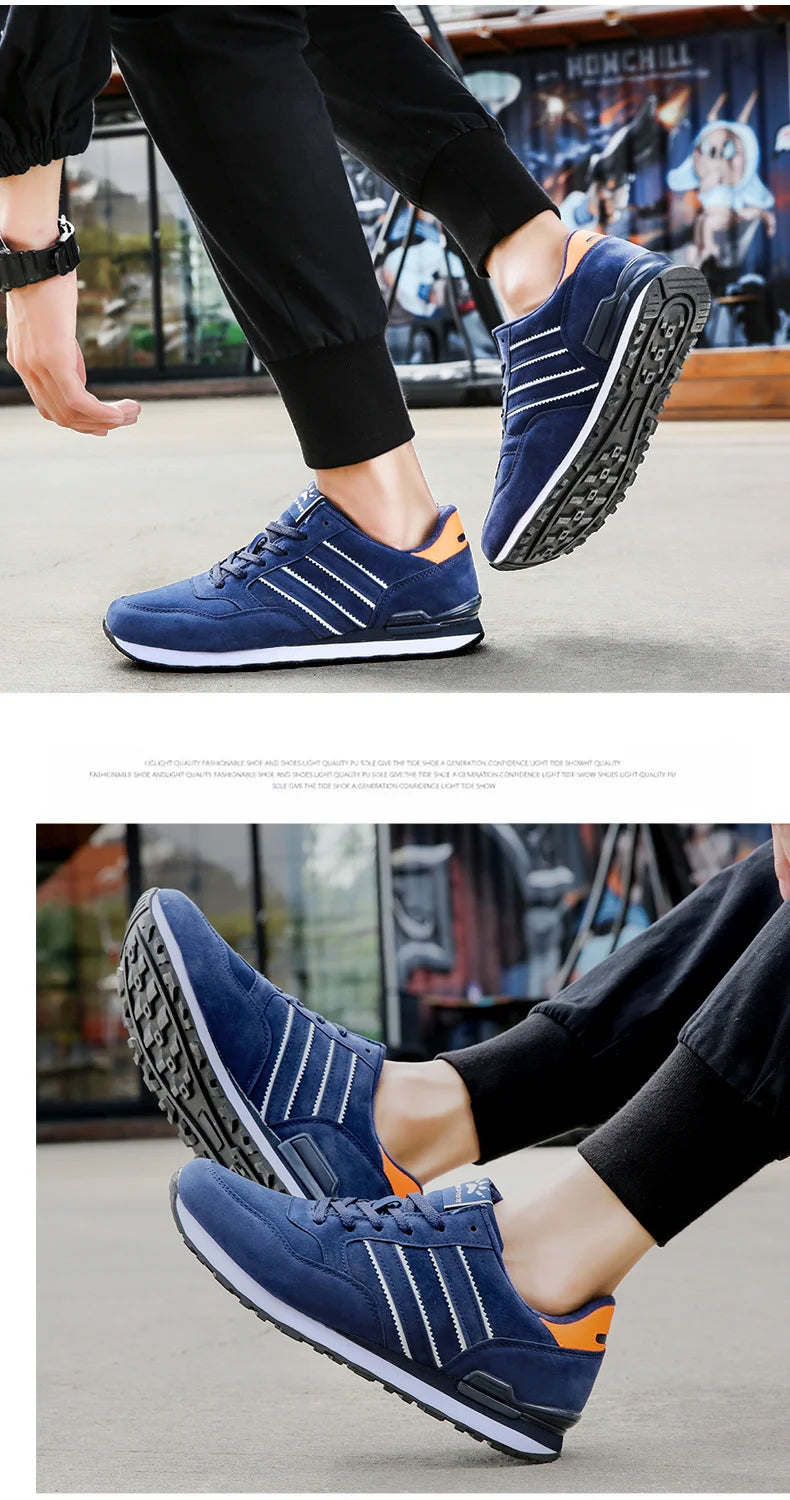 Men's Sneakers Artificial Leather Men Casual Shoes High Quality Shoes For Men 2022 New Breathable Male Tennis Zapatillas Hombre