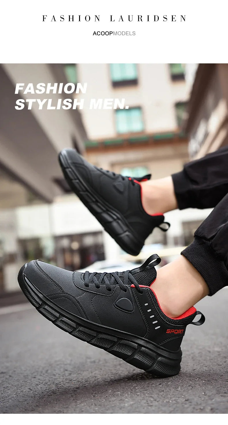 Skechers Shoes Men Sequins Canvas Non-Casual Leather Teenage Sneakers Height-High Working Shoes Fitness Fashion Tennis Bascket