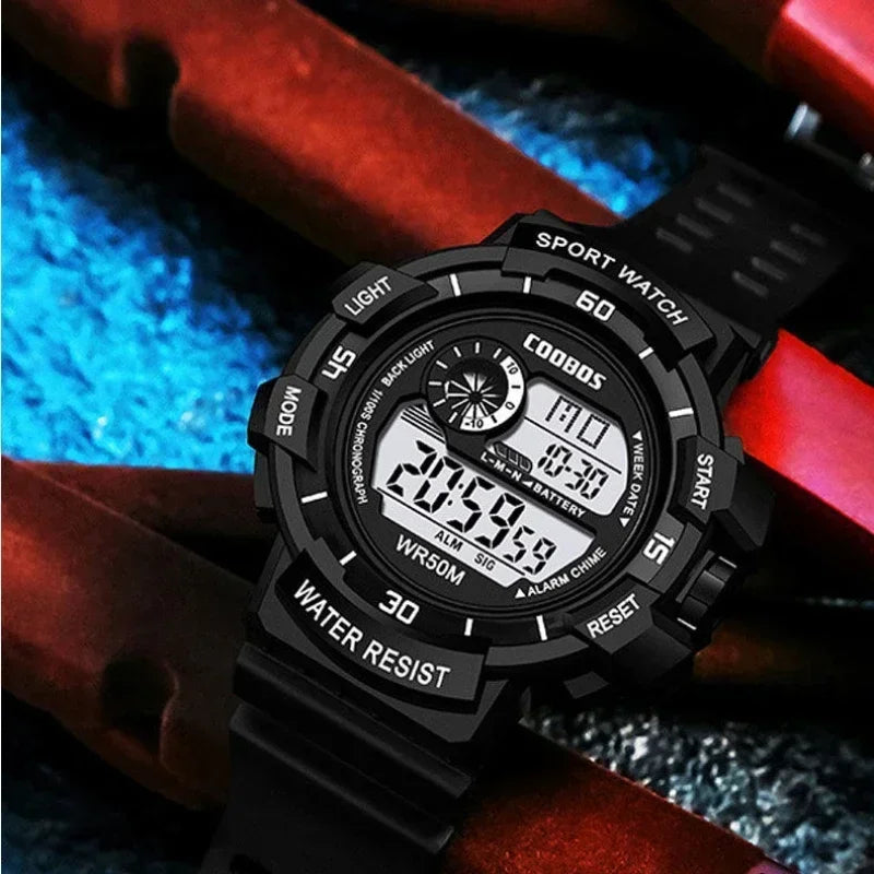 G-Style Men LED Digital Watches Luminous Sport Waterproof Watches For Man Date Army Military Clock erkek kol saati часы мужские