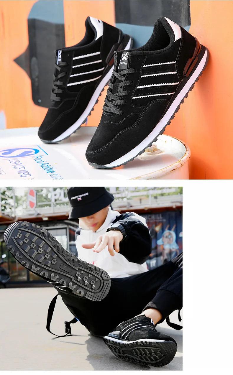 Men's Sneakers Artificial Leather Men Casual Shoes High Quality Shoes For Men 2022 New Breathable Male Tennis Zapatillas Hombre