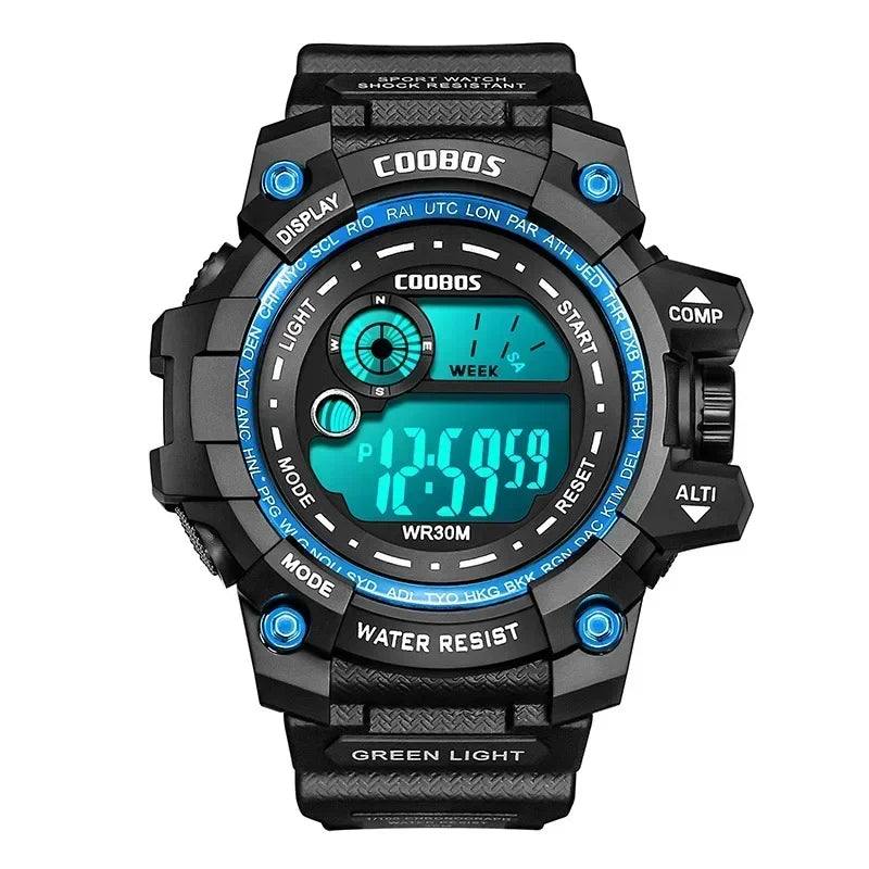 G-Style Men LED Digital Watches Luminous Sport Waterproof Watches For Man Date Army Military Clock erkek kol saati часы мужские