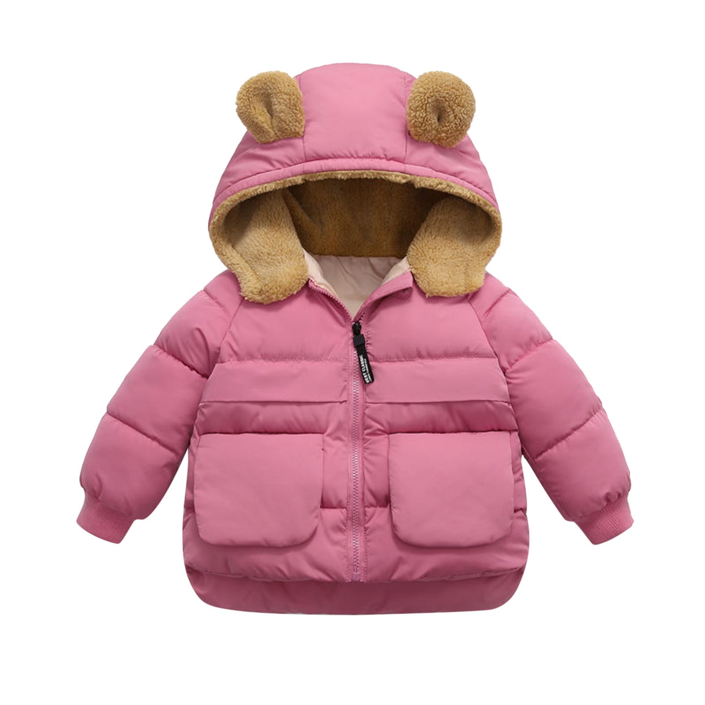 1-5 Years Down Children Parka Infant Kids Jackets Coat Outwear Cute Bear Ear Hooded Winter Clothes Baby Boys Girls Cotton Jacket