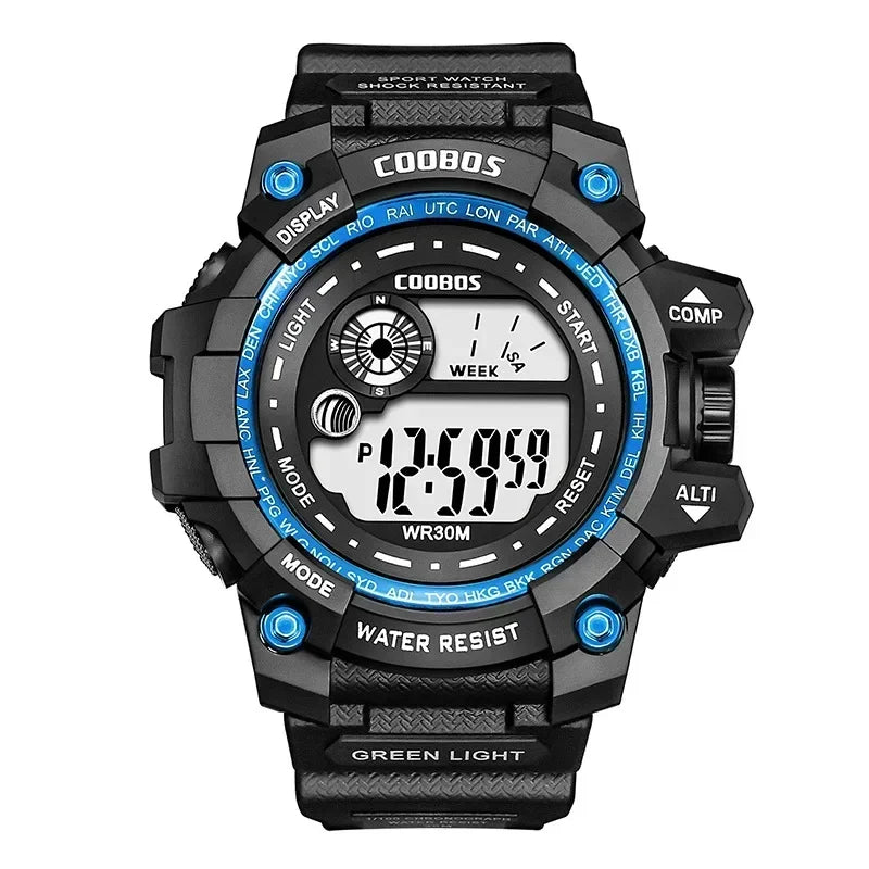 G-Style Men LED Digital Watches Luminous Sport Waterproof Watches For Man Date Army Military Clock erkek kol saati часы мужские