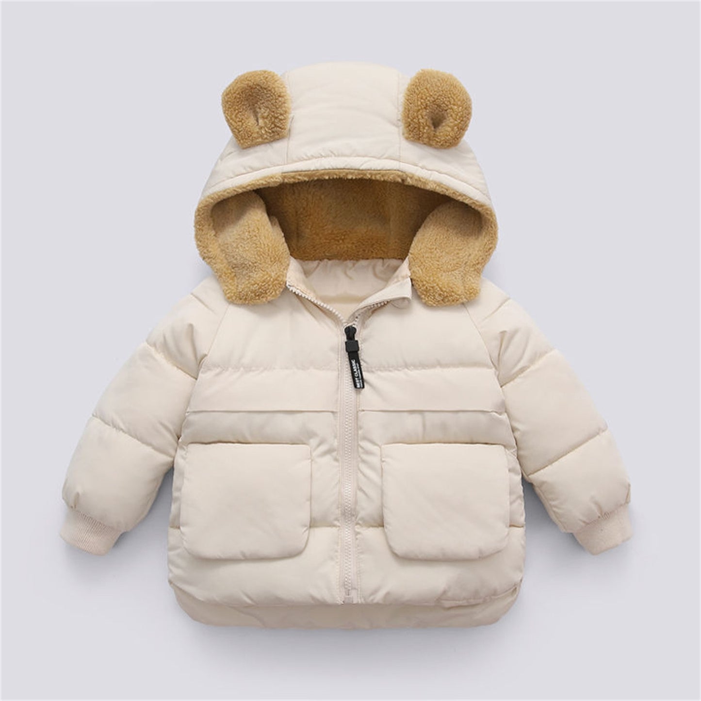 1-5 Years Down Children Parka Infant Kids Jackets Coat Outwear Cute Bear Ear Hooded Winter Clothes Baby Boys Girls Cotton Jacket