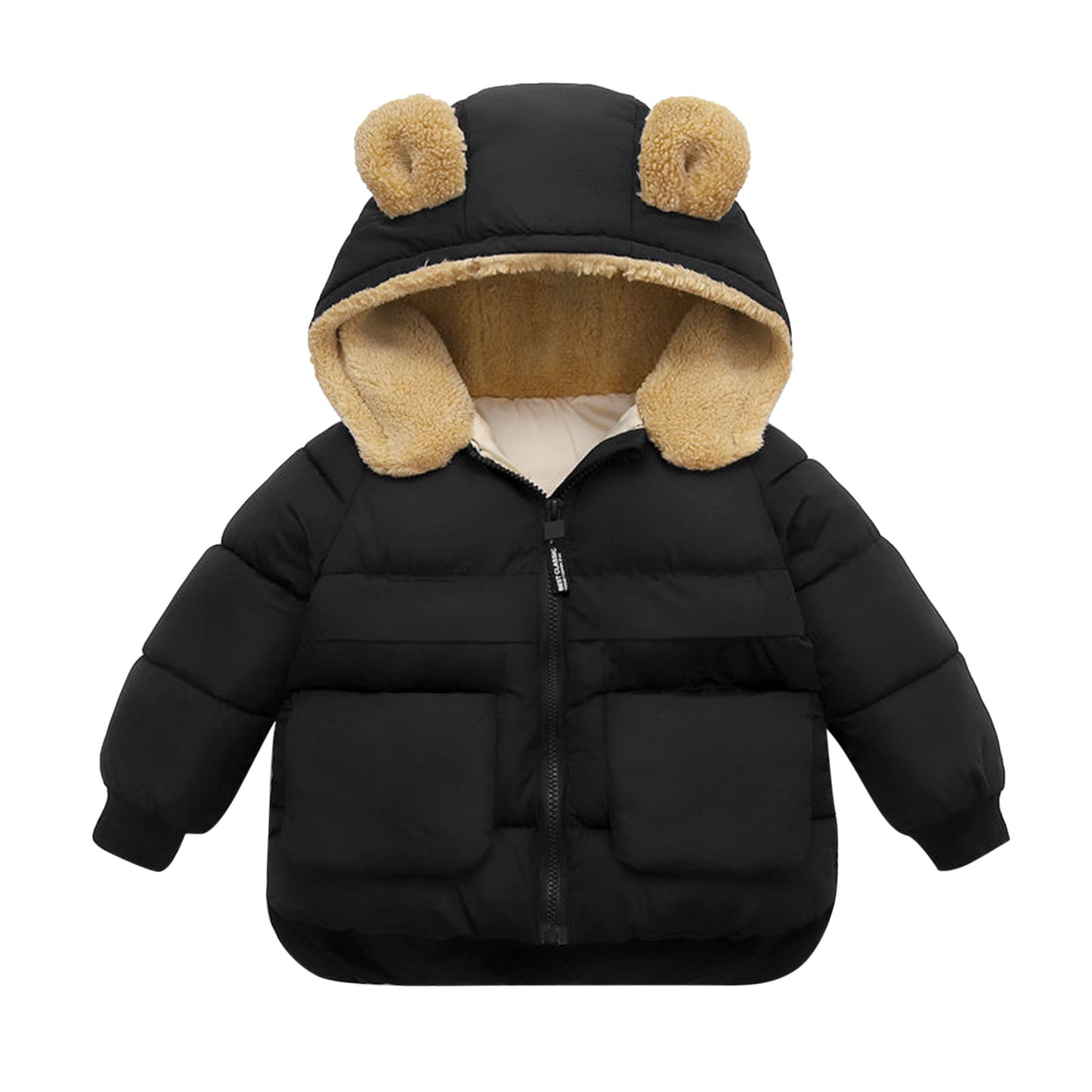 1-5 Years Down Children Parka Infant Kids Jackets Coat Outwear Cute Bear Ear Hooded Winter Clothes Baby Boys Girls Cotton Jacket